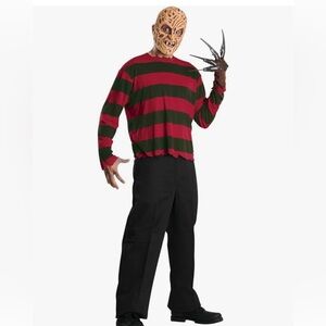 NWT FReddy Krueger Costume with Mask